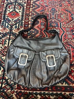 Cole Haan Metallic Hobo Bag